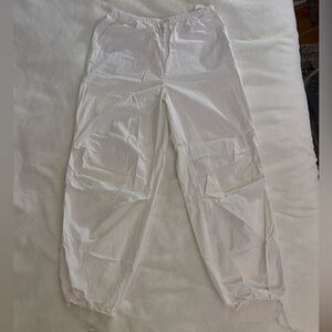 White Jogger Pants